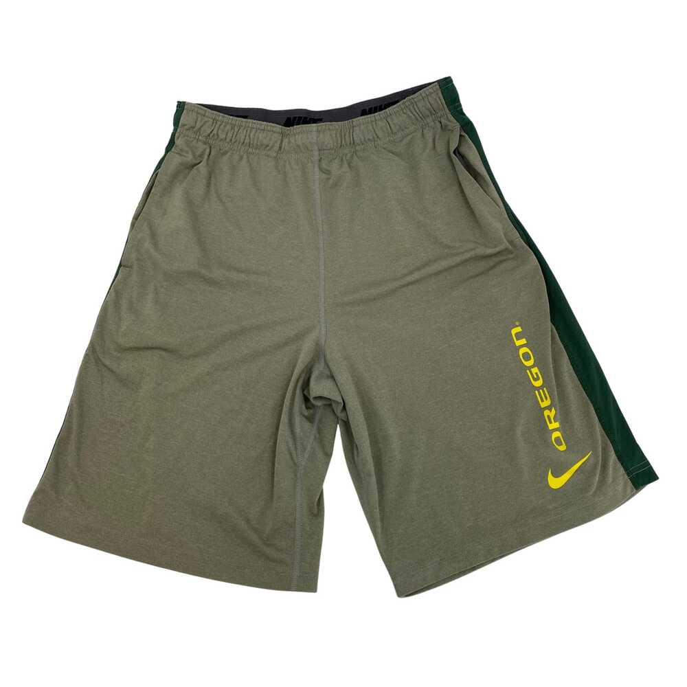 Nike Green Yellow Athletic Shorts | Mens M